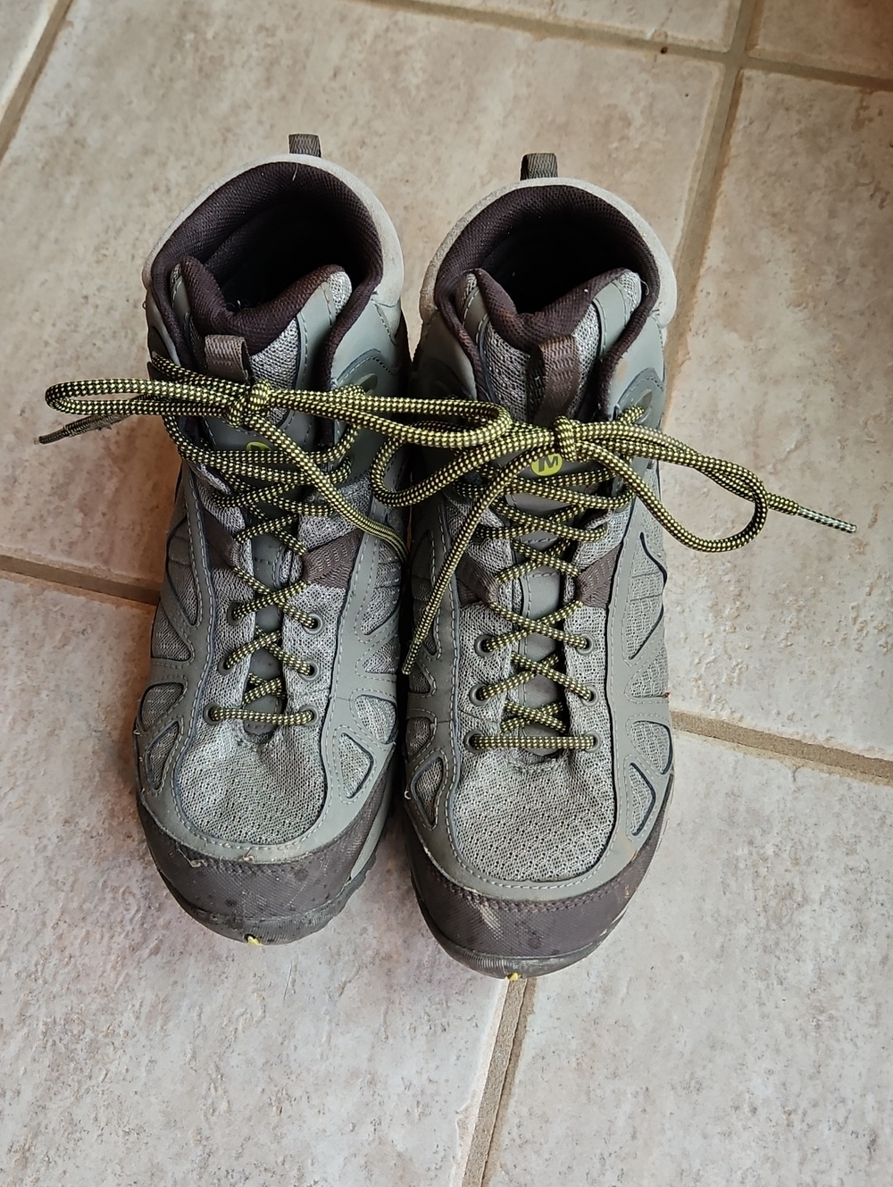 Women's Merrell Dusy Olive Hiking Boots